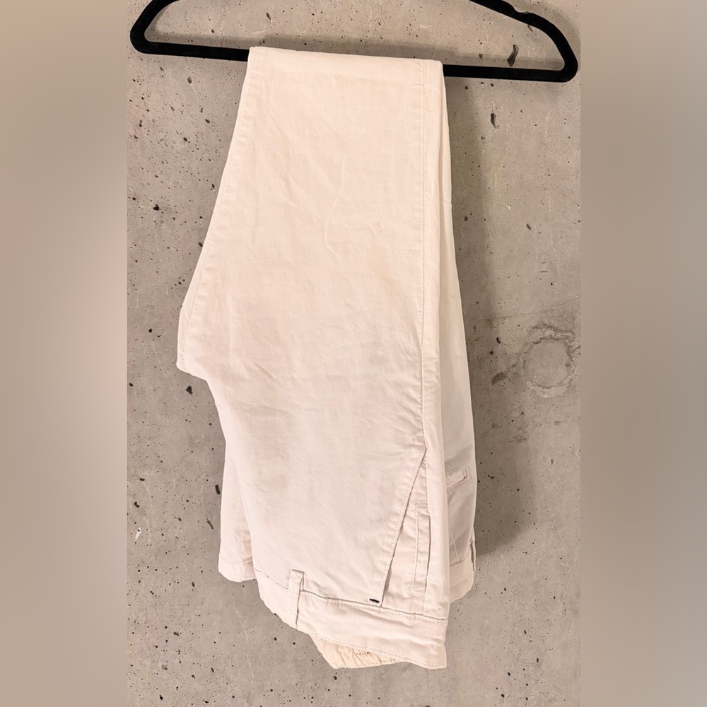 Zara White Skinny Chino Pants – Men’s Slim Fit – Clean Minimal Style